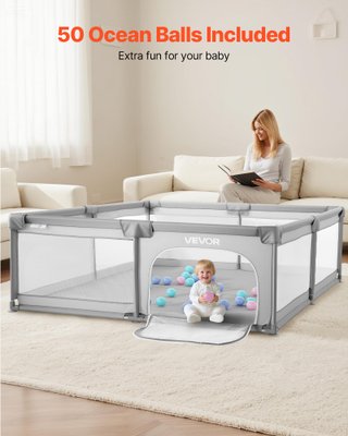 Recinto per Bambini 200x179 cm con 50 Palline