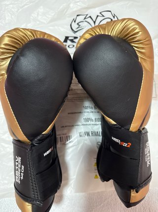 Guantes Boxeo Rival RS11V 14oz Dorados