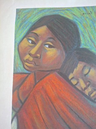 Lámina Pintor Arturo Nieto