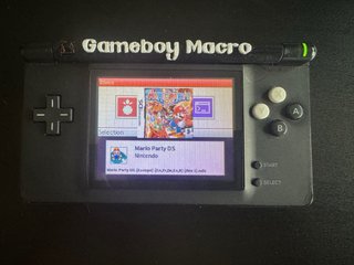 Nintendo Gameboy Macro