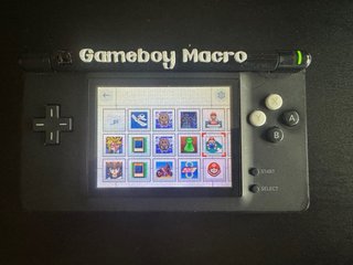 Nintendo Gameboy Macro