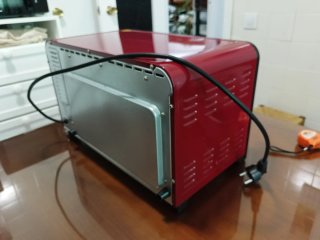 Horno Eléctrico Grill 20L 1380W Negro/Rojo