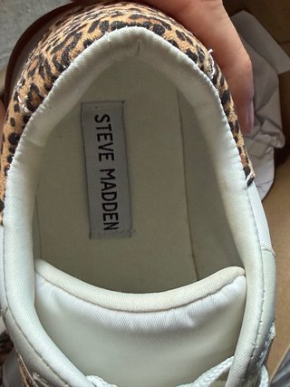 Steve Madden Bambas Animal Print Beige
