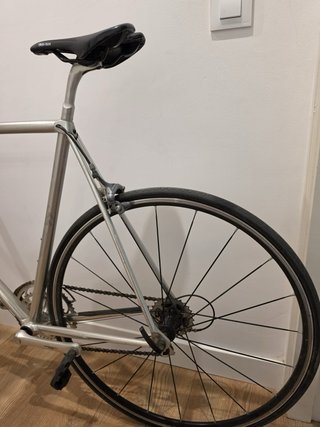 Bicicleta carretera vintage restaurada