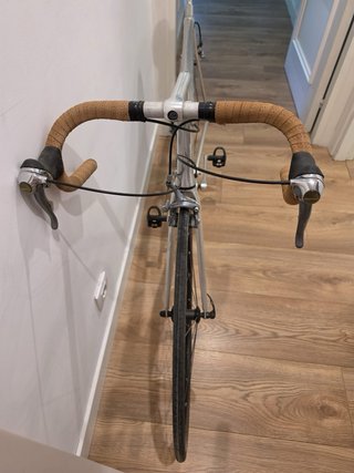 Bicicleta carretera vintage restaurada