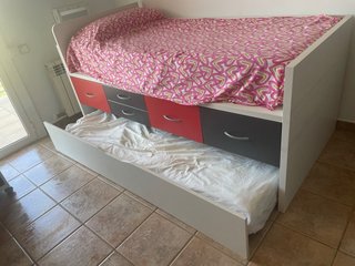 Cama nido con 2 colchones