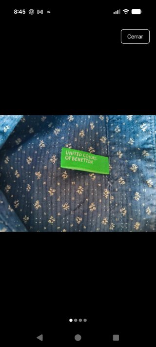 Camisa hombre Benetton