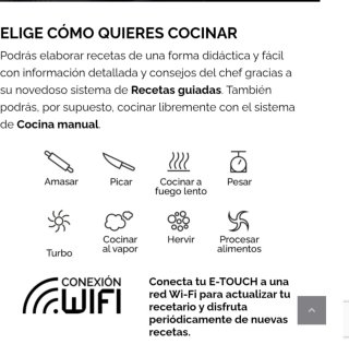 Robot Cocina Lufthous Mastermix (con conexión WIFI