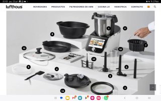 Robot Cocina Lufthous Mastermix (con conexión WIFI
