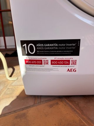 Lavadora AEG Serie 6000 10kg
