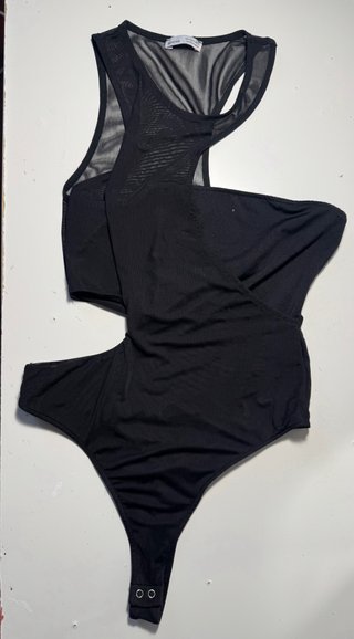 Body Bershka Negro Talla S