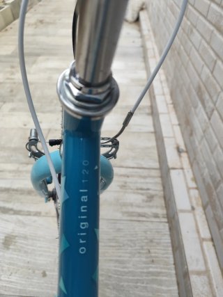 Bicicleta infantil azul