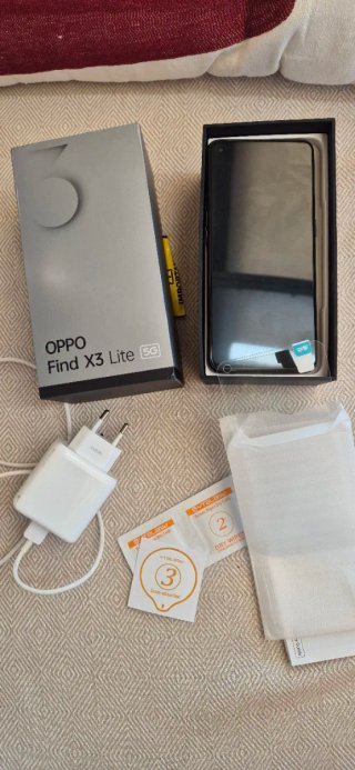 Oppo Find X3 Lite + Caricabatterie Originale + Scatola