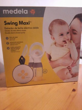 Sacaleches Eléctrico Doble Medela Swing Maxi