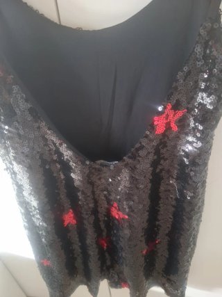 Top paillettes Your Wish is My Command