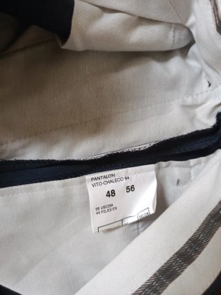 Traje de caballero 2 piezas negro