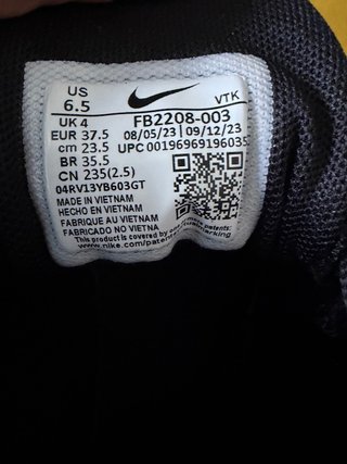 Scarpe Nike Revolution 7 Nero/Bianco