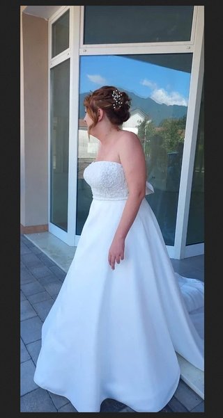 Abito da sposa bianco