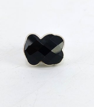 Anillo Plata 925 Tous Icon Ónix Talla 14