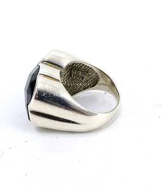 Anillo Plata 925 Tous Icon Ónix Talla 14