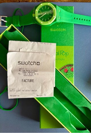 Reloj Swatch Royal Pop Verde