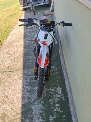 MTR 50cc Motocross Naranja/Blanco