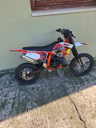 MTR 50cc Motocross Naranja/Blanco