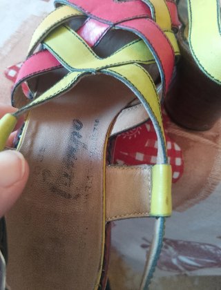 Sandali vintage anni '60/'70