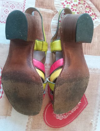 Sandali vintage anni '60/'70
