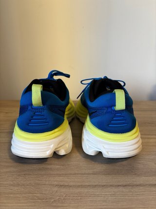 Zapatillas Hoka Bondi 8 Azul/Amarillo