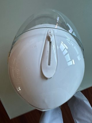 Casco Moto Caberg Blanco con Visera