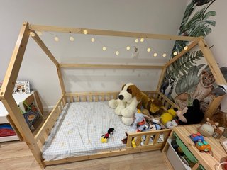 Cama Montessori Infantil 90x190 Sin colchon 100€