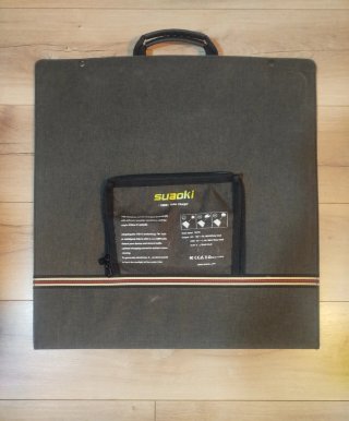 • OFERTA• Kit mesa camper más placa solar plegable