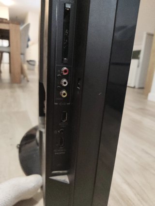 Televisión Toshiba Negra (no funciona la antena)