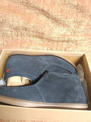 Botines Gioseppo Piel Azul Talla 41 Unisex