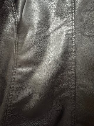 Chaqueta Jack & Jones Piel Negra Talla XL