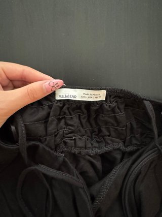 Top negro Pull and Bear Talla L