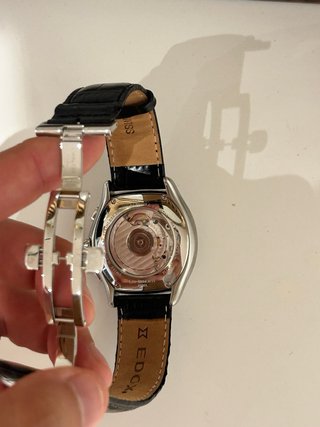 Edox Les Bémonts Cronógrafo Fecha 45001-3NAN