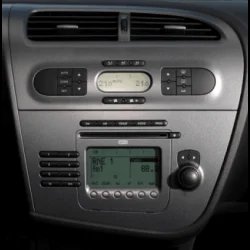 Marco Radio 1Din Seat Leon Gris/Negro