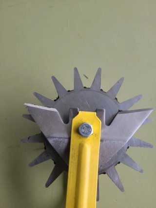 Cortador de bordes de césped telescópico