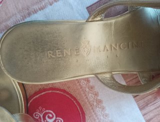 Infradito oro donna