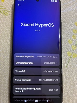 Xiaomi Redmi Note 13 Pro+ 5G Nero