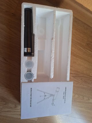 Telescopio 360/50 Óptico Metal Nuevo