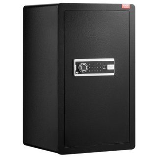 Cassaforte 113L con Chiave Impronta Digitale Nero