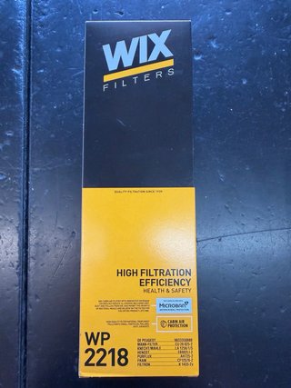 Filtro Aria Abitacolo WIX WP2218