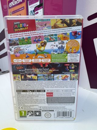 Videojuego Nintendo Switch super mario 3d world + bowsers fu