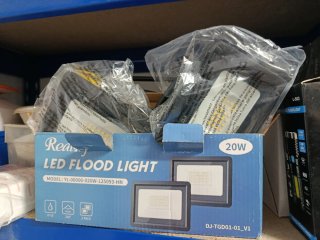 Proyector LED Mini 20W IP65 Negro