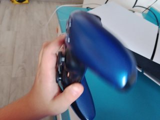 Mando PS5 Azul Nuevo