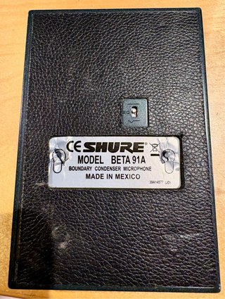 Micrófono Shure Beta 91A