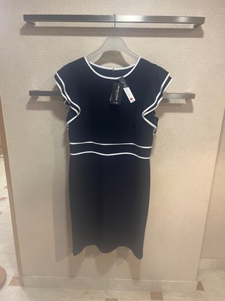 Vestito donna Frank Lyman blu e bianco
